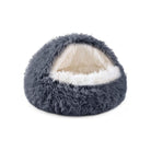 Burrowing Cave Hooded Pets Bed