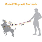 Reflective Dogs Walking Leash Swivel Coupler Padded