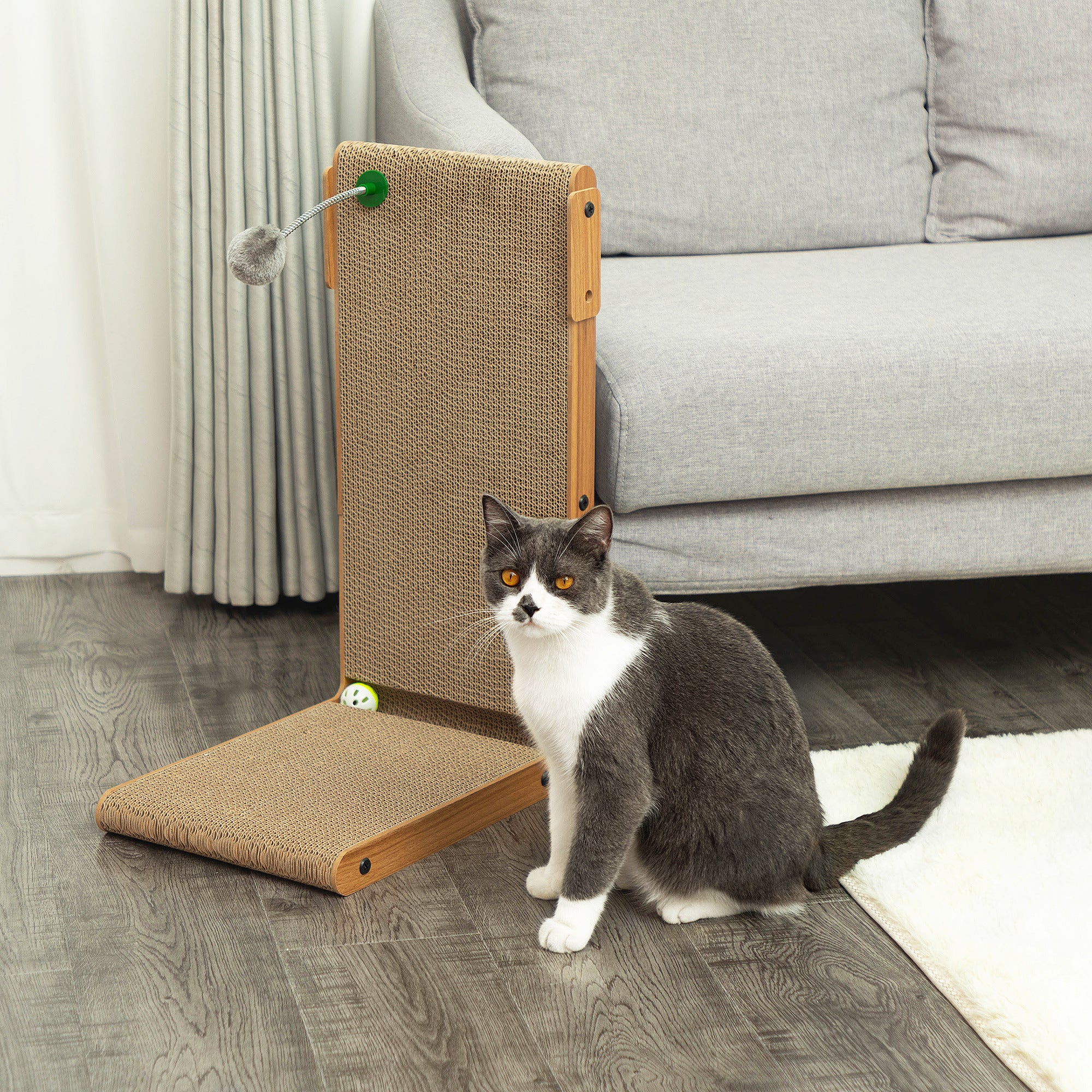 PawsPal Corrugated Cat Scratcher