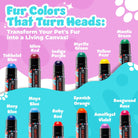 12 Vibrant Non Toxic and Temporary Pets Hair Dyes