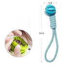 dog toys hemp rope rubber