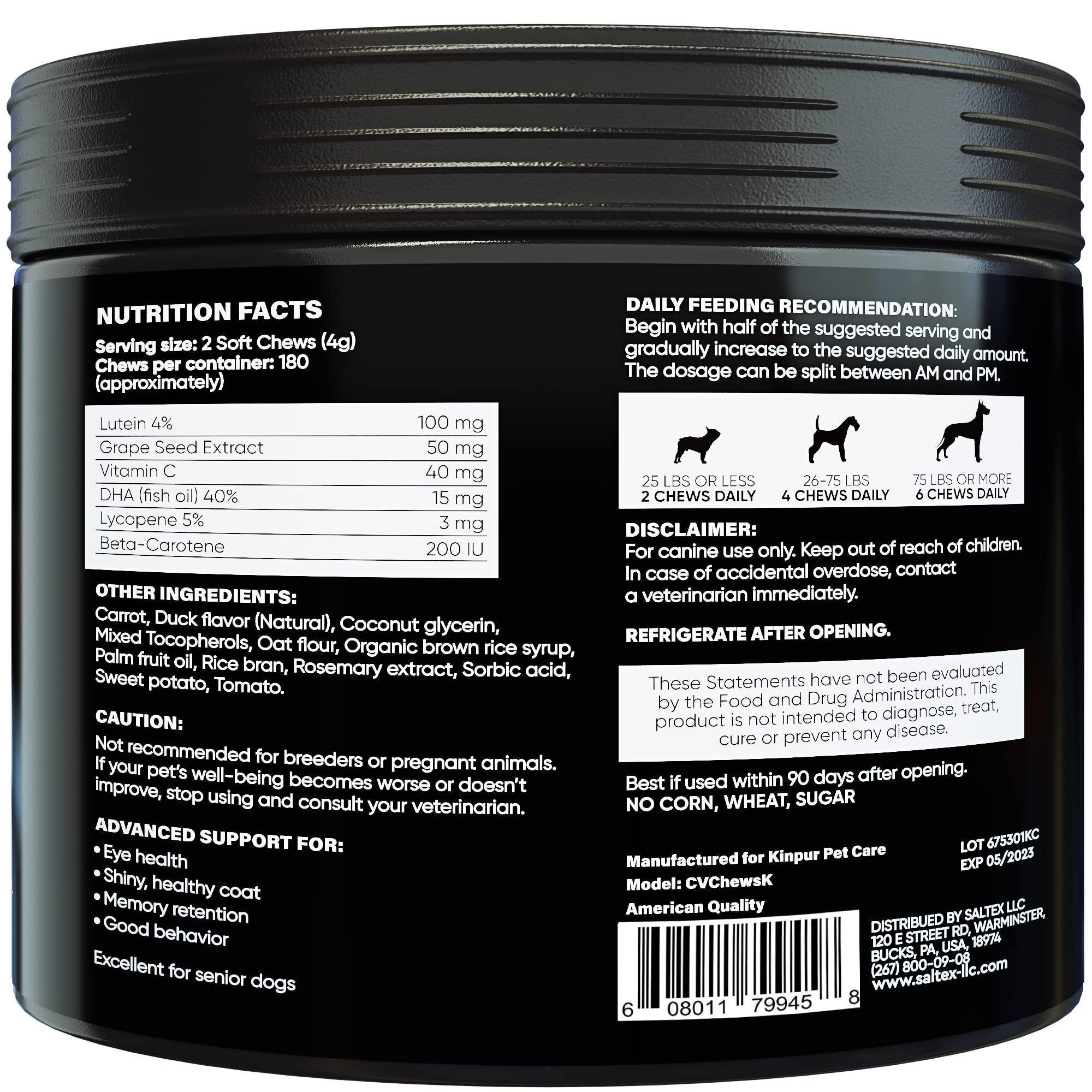 Tear Stains Eye Care supplement for Dog Immune Support