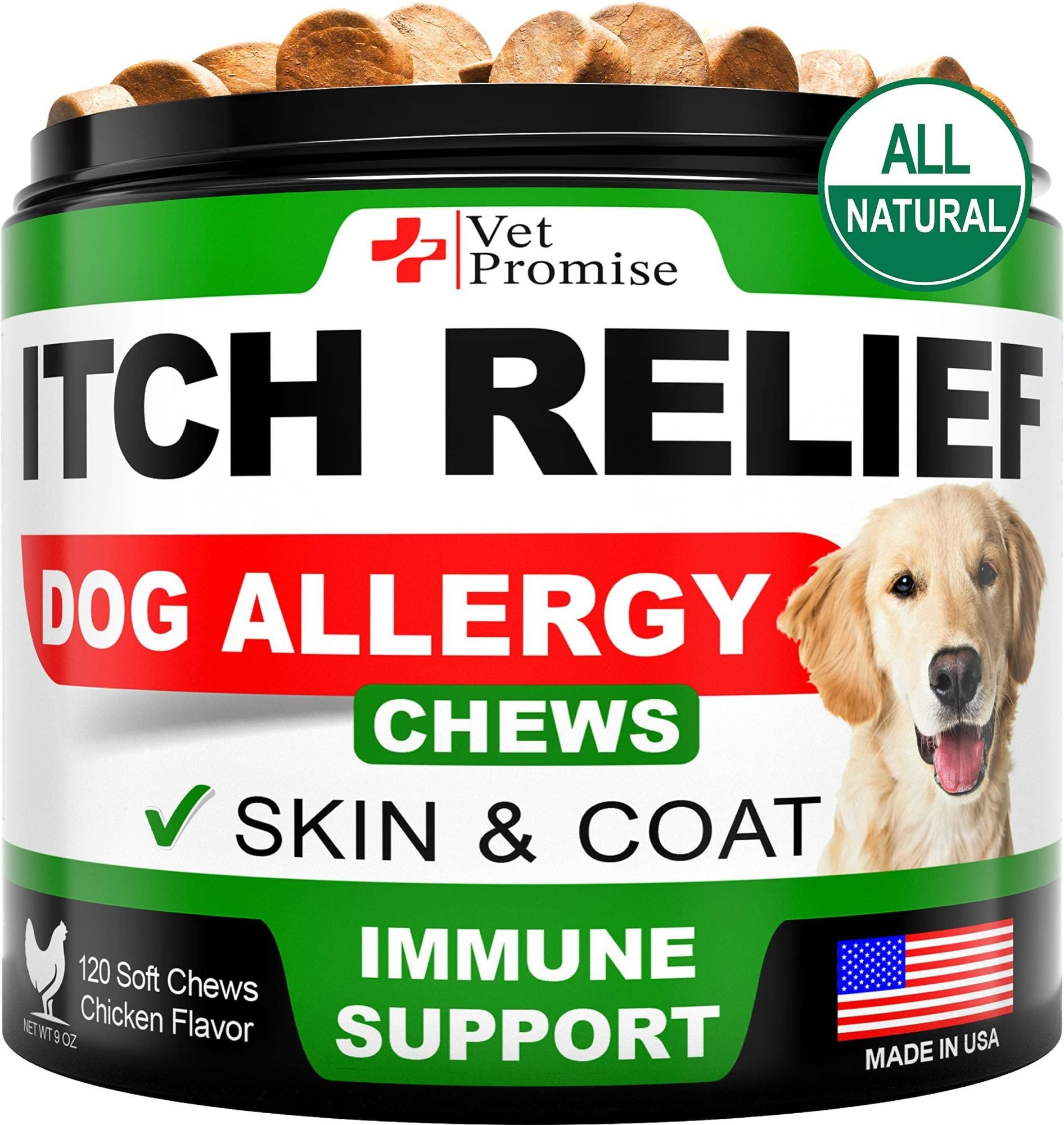 Dog Allergy Chews Itch Relief