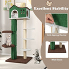 Multi-level Pets Tree with Condo and Anti-tipping Device