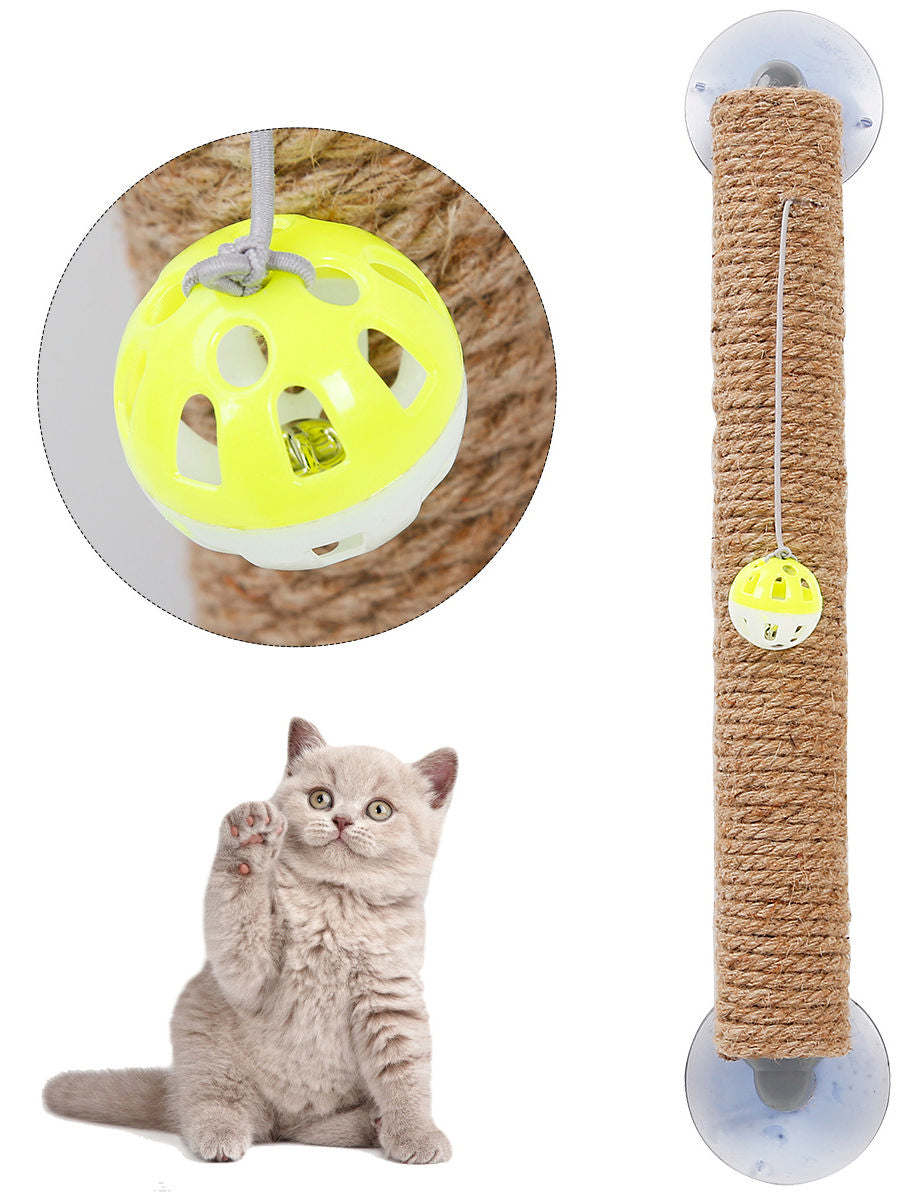 Pet Life Stick and Claw Sisal Rope and Toy