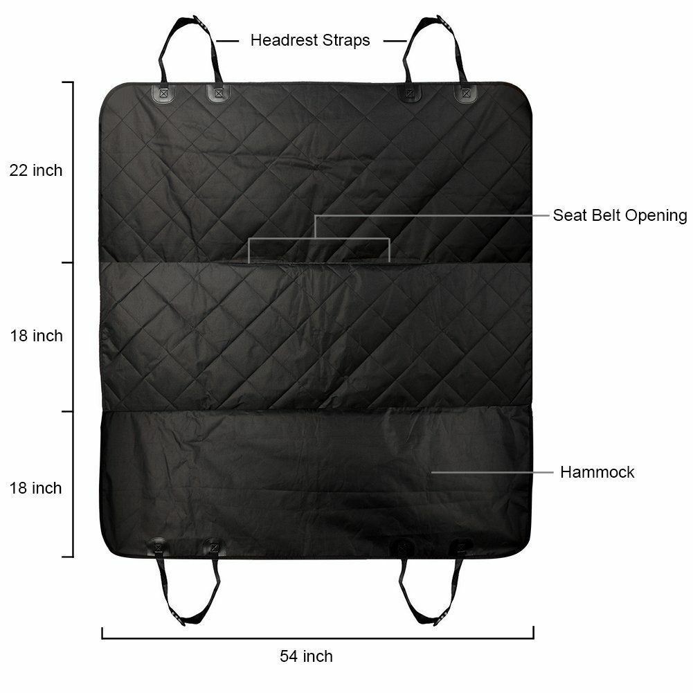 Waterproof Dog Car Mat Seat Cover Non-Slip