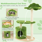 Cute Tree for Indoor Pets with Fully Wrapped Sisal Scratching Posts