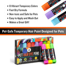 Pets Hair Dye 8 Colors Non Toxic