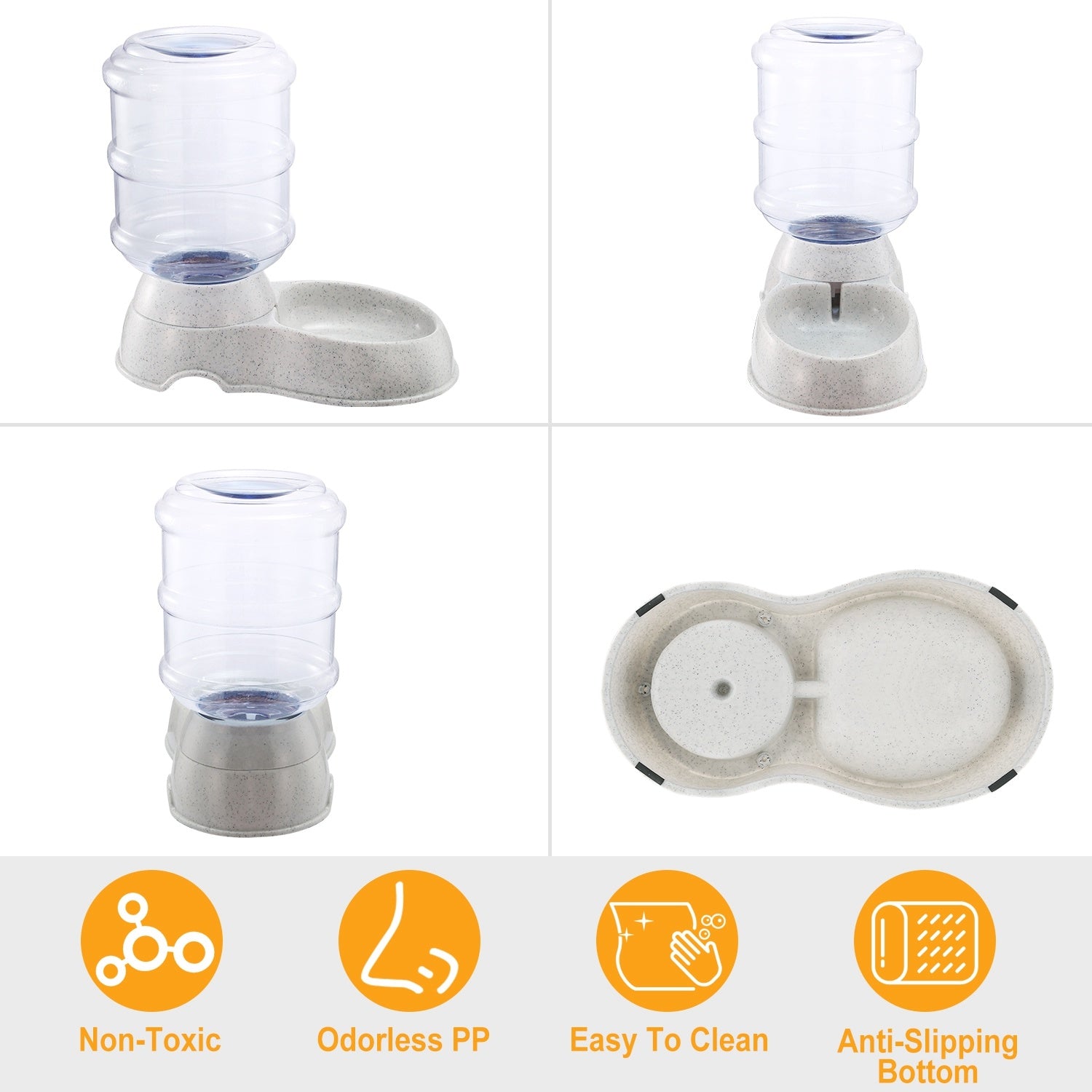 Self-Dispensing Gravity Pet Water Feeder