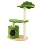 Cute Tree for Indoor Pets with Fully Wrapped Sisal Scratching Posts