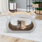 Purrfect Cat Head Corrugated Cardboard Scratcher