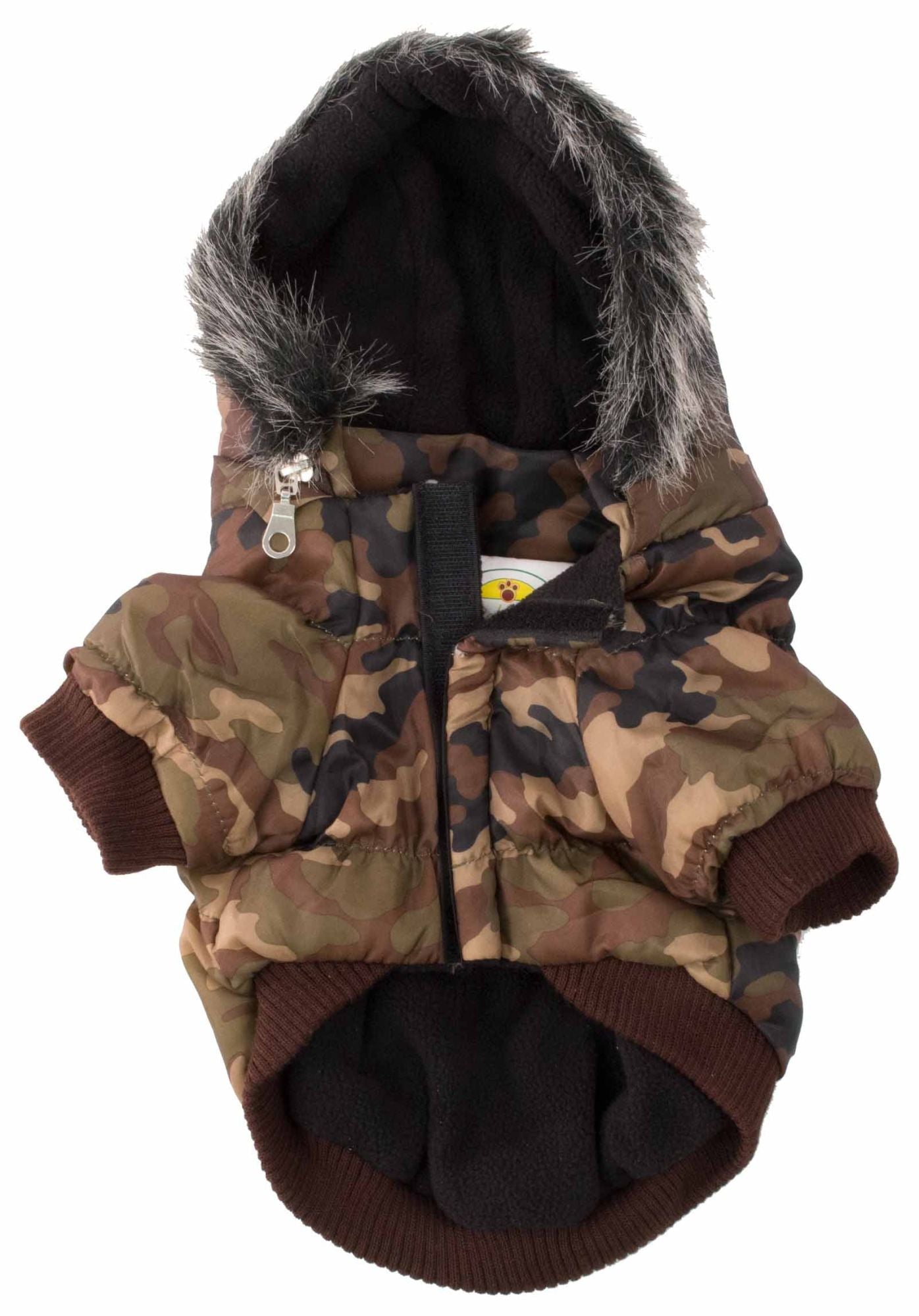 Metallic Fashion Pet Parka Coat 3