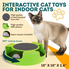 Green SpinPurr Interactive Cat Toy