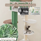 Multi-level Pets Tree with Condo and Anti-tipping Device