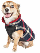 Classical Plaided Insulated Pet Jacket